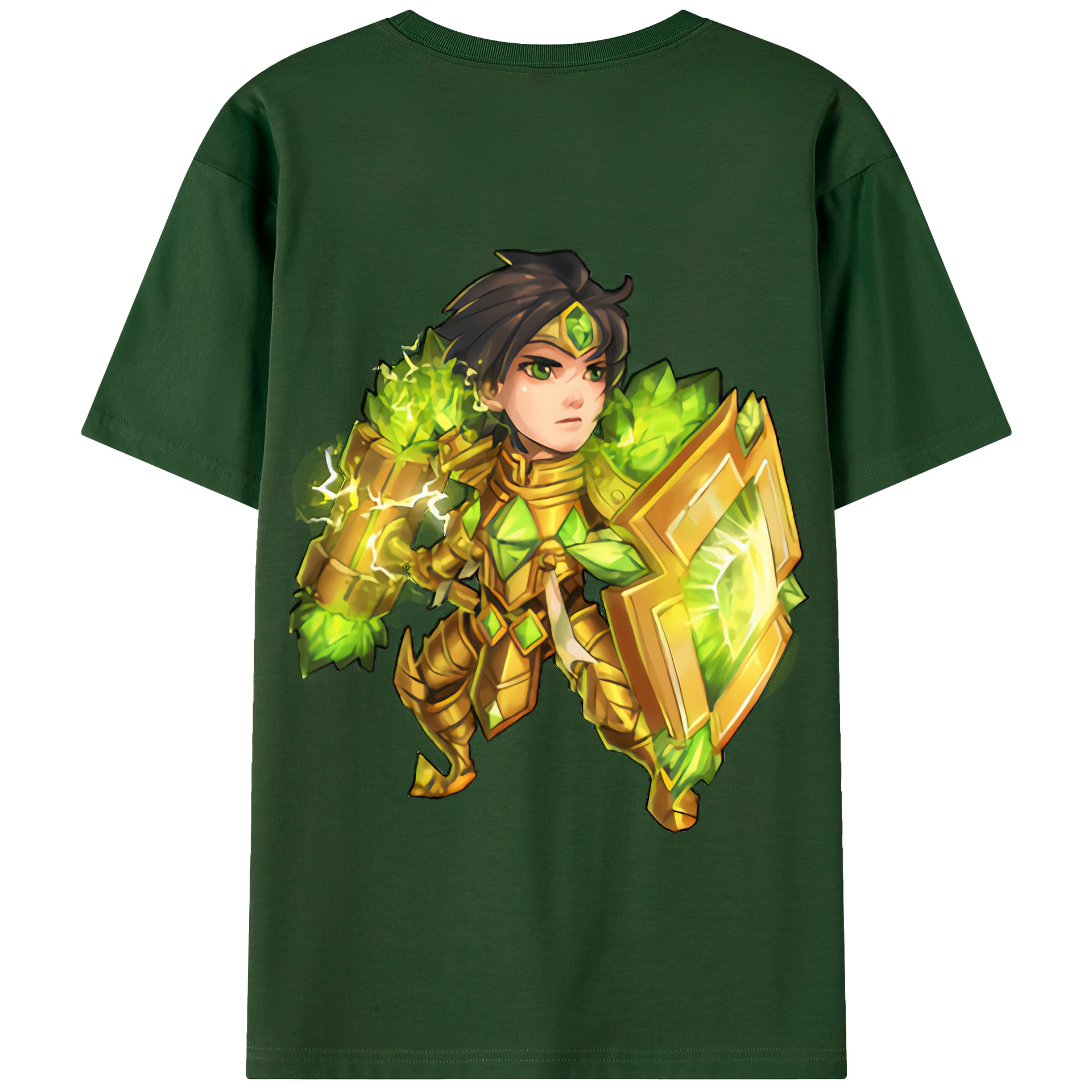 リーグ・オブ・レジェンド League of Legends LOL 綿100％半袖Tシャツ（背面プリント）